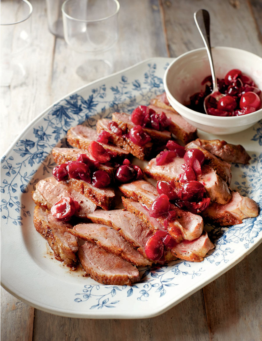 Seared Duck Breast w/Cherry and Onion Chutney | Edible Marin & Wine Country