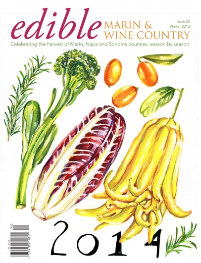 Edible Marin & Wine Country cover #20 - Winter 2013