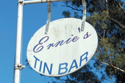 Ernie's Tin Bar is a CSA pick-up location