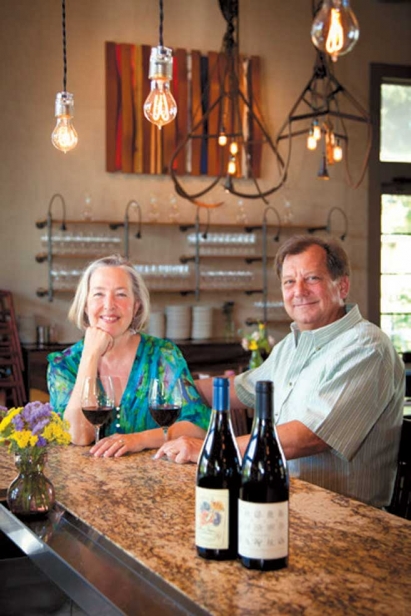 John and Tracey Skupney, Lang & Reed Wines