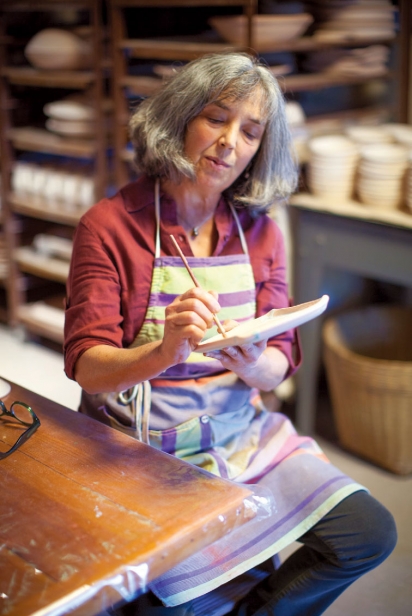 Crafting at Calistoga Pottery