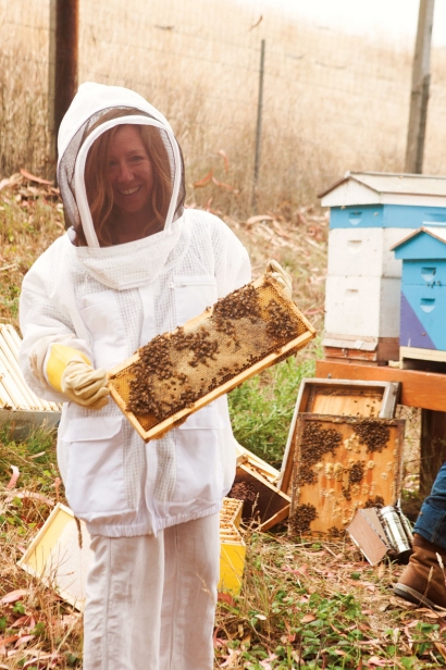 Nick's Cove uses honey harvested from their own beehives