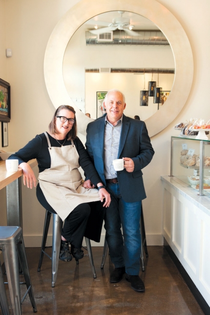 LeValley and Harris, cofounders of Rustic Bakery and Cafe