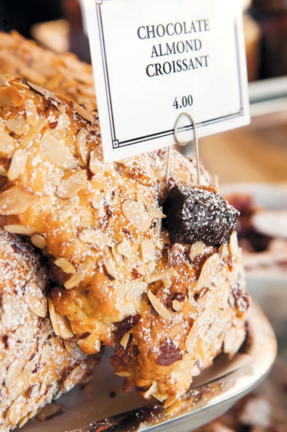 Chocolate Almond Croissant at Rustic Bakery