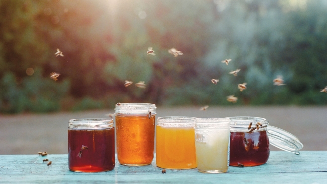 Local honey varieties from the Napa Valley