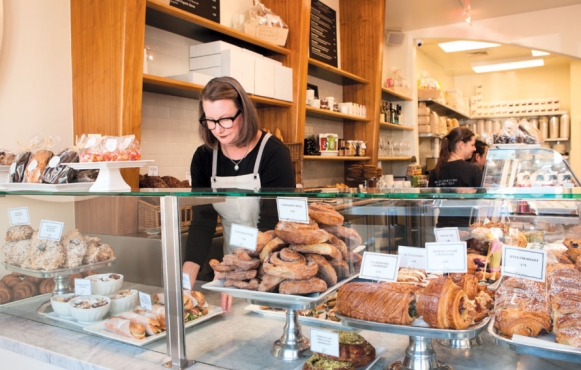 Rustic Bakery and Café cofounder Carol LeValley