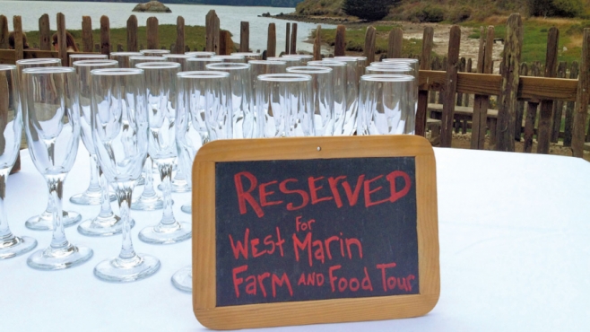 Tables reserved for A Taste of Marin 