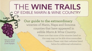 The wine trails of Marin, Napa and Sonoma counties