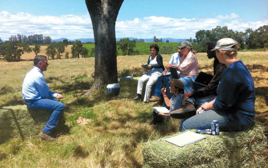 Attendees of USDA-funded training program for beginning farmers and ranchers