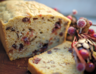 Flour Craft's Gluten-Free Cranberry Orange Pecan Bread