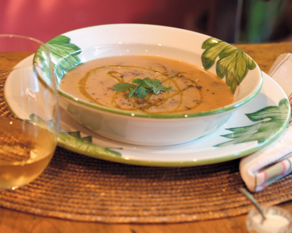 Cassoulet Bean Soup with Wild Mushrooms