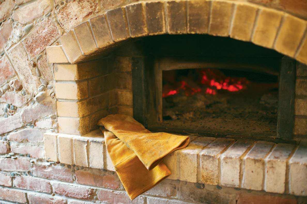 HCA’s wood-burning oven