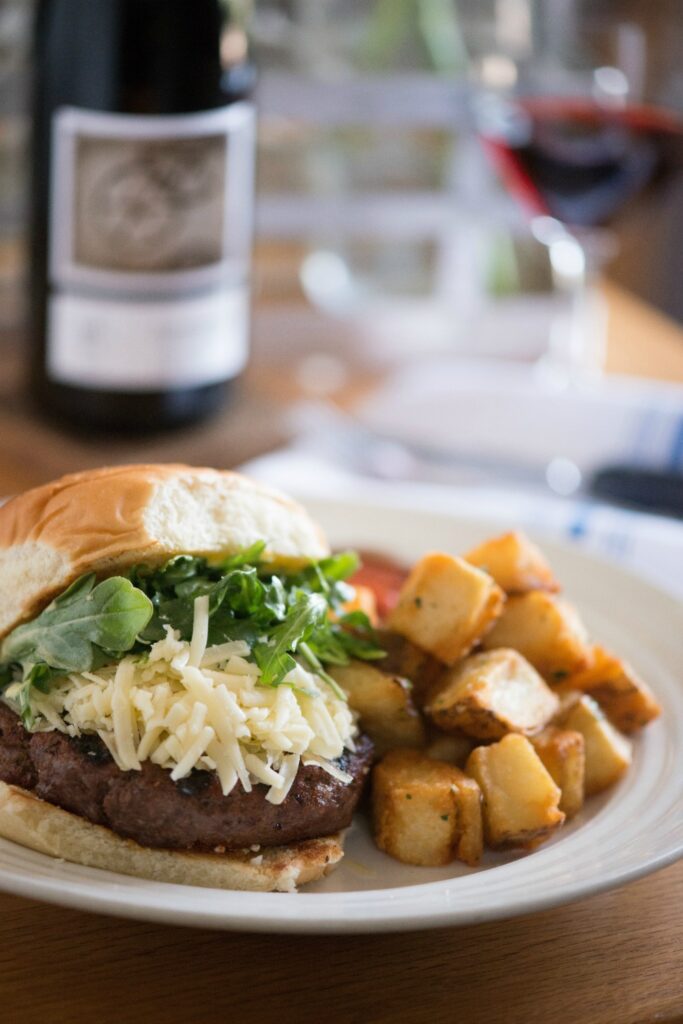 Long Meadow Ranch cheeseburger recipe
