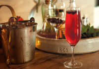 Mead and Pomegranate Sparkler