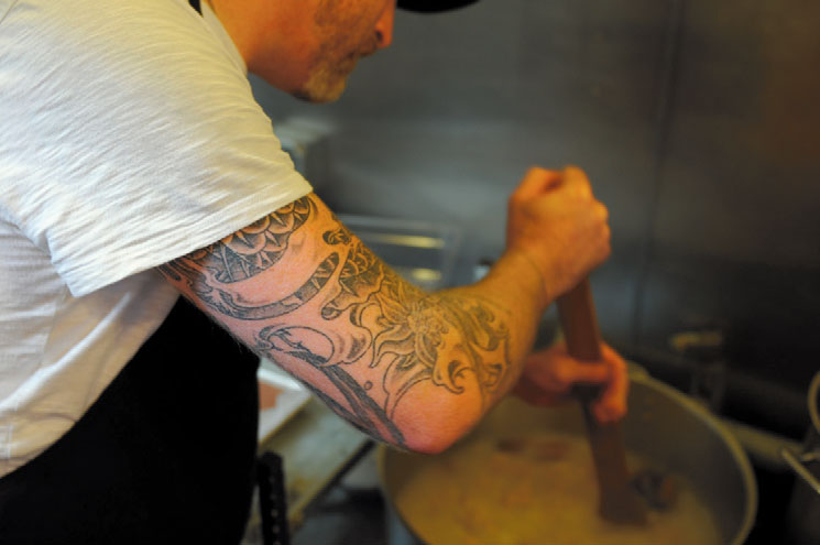 Preparing Broth