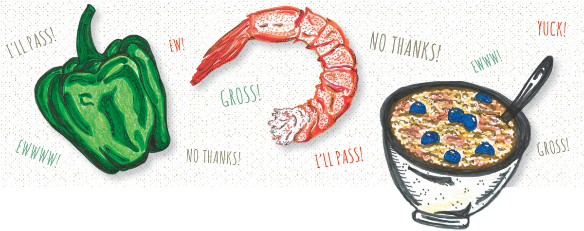 Food Illustrations by Chloe Hoeg
