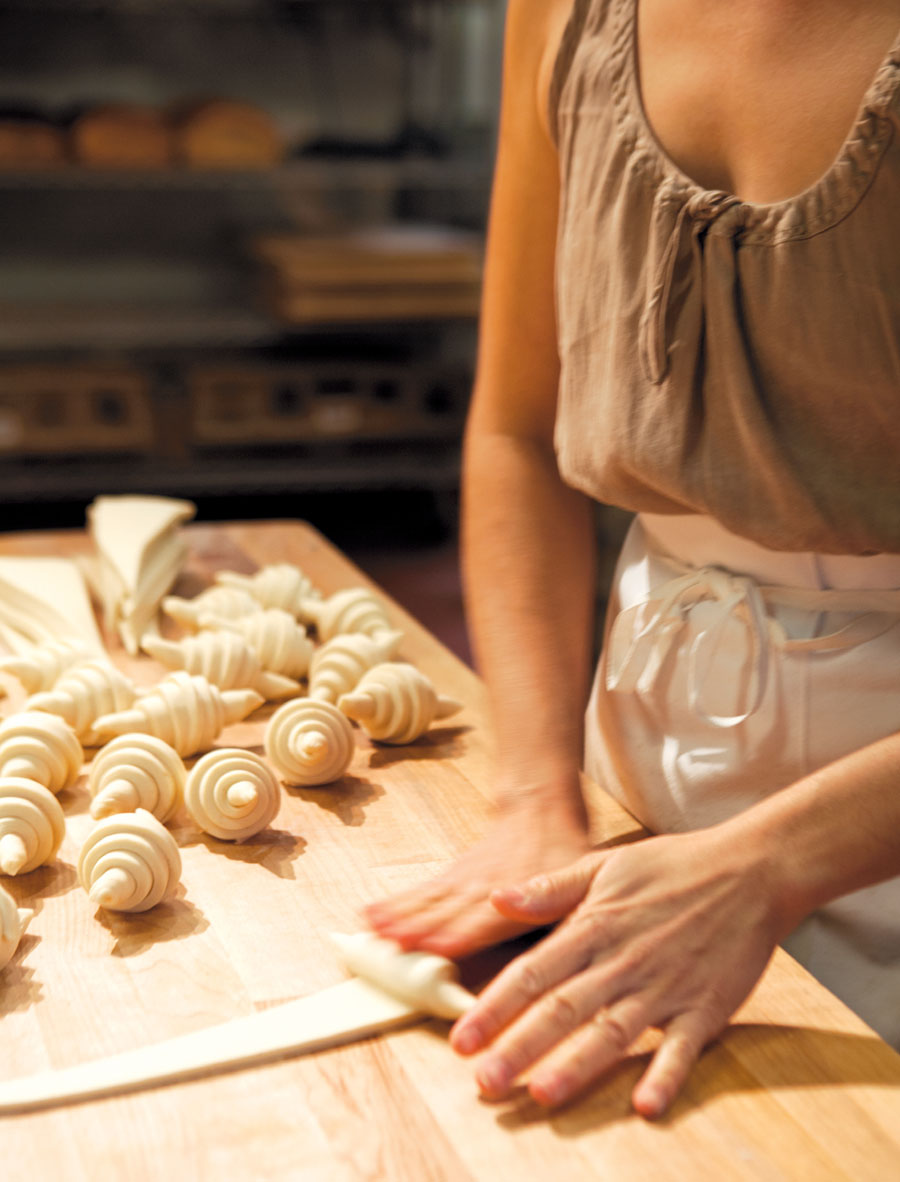 Rolling dough Parkside Café