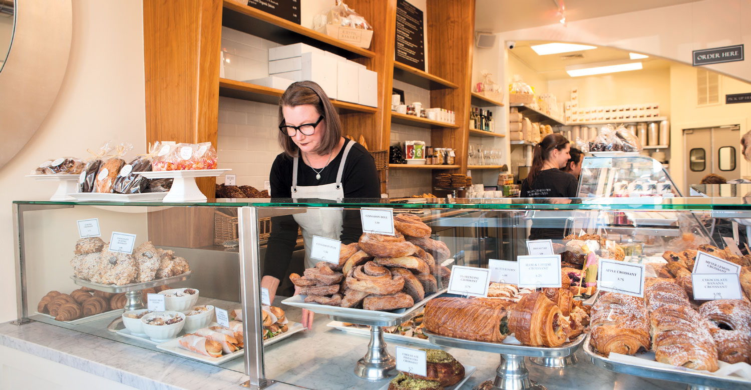 Rustic Bakery and Café cofounder Carol LeValley