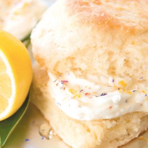 Soft Yogurt Cheese with Lemon and Honey